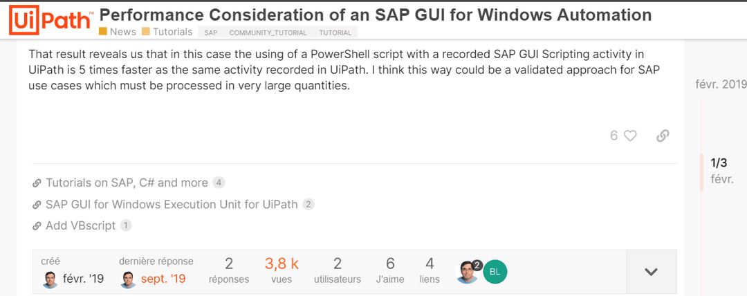 5x plus rapide que UiPath