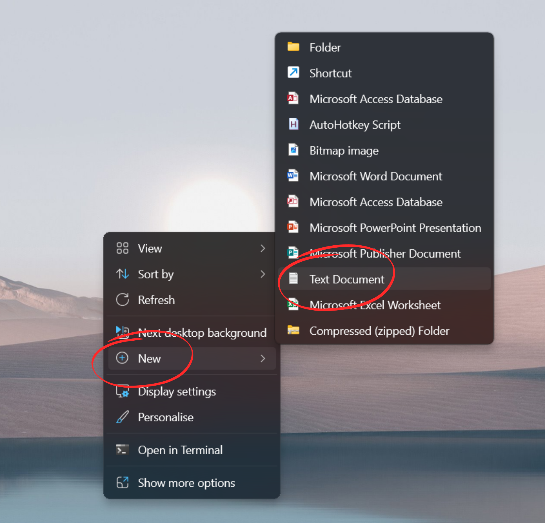Créer un fichier VBS